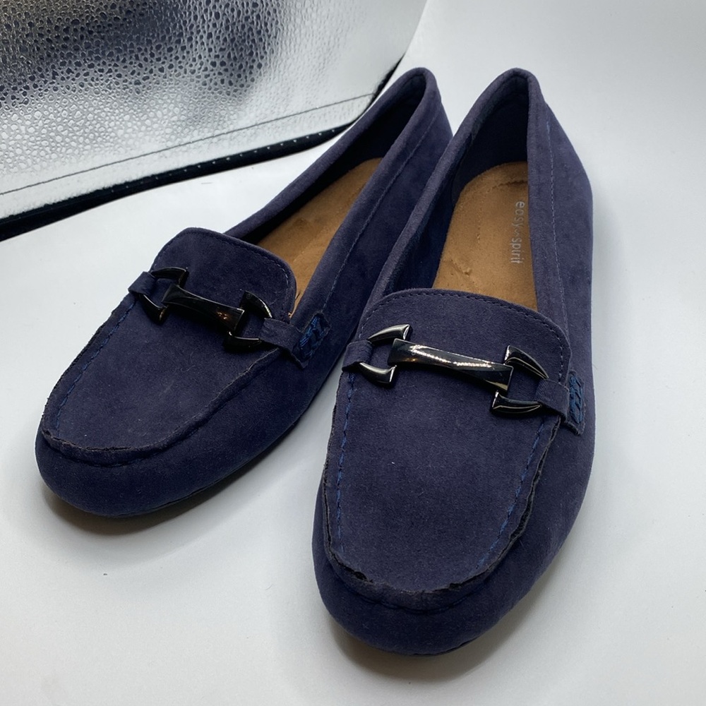Easy Spirit Semarklie Bit Loafer (Women) Navy Blue 8W